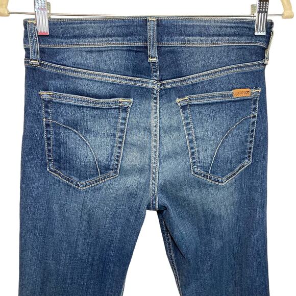 Joe’s Jeans Blue Japanese Denim the Icon Ankle Midrise In Sonoe Raw Cuff Size 28 - Picture 8 of 16